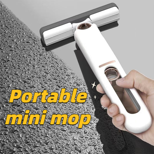 Portable Self-Squeeze Mop